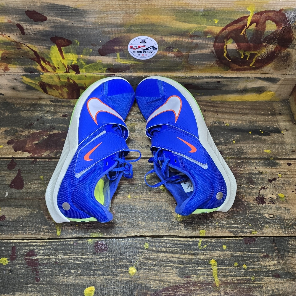 Nike Zoom Rival Jump‎ Men's Size 9.5 Track Shoes Spikes Blue DR2756-400 New - Picture 4 of 8